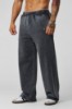 2067 - Elevated Essentials - Baggy Sweats - Baggy sweats in heavyweight cotton with relaxed silhouette, structured drape, soft feel, and subtle 'Elevated' detailing in colour Grey Wash.
