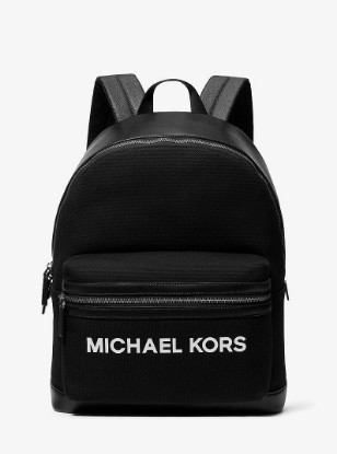 Cooper Canvas Backpack in BLACK | Michael Kors